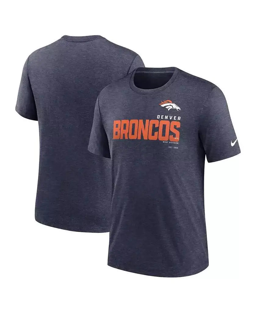 Nike Men's Denver Broncos Team TriBlend Graphic T Shirt