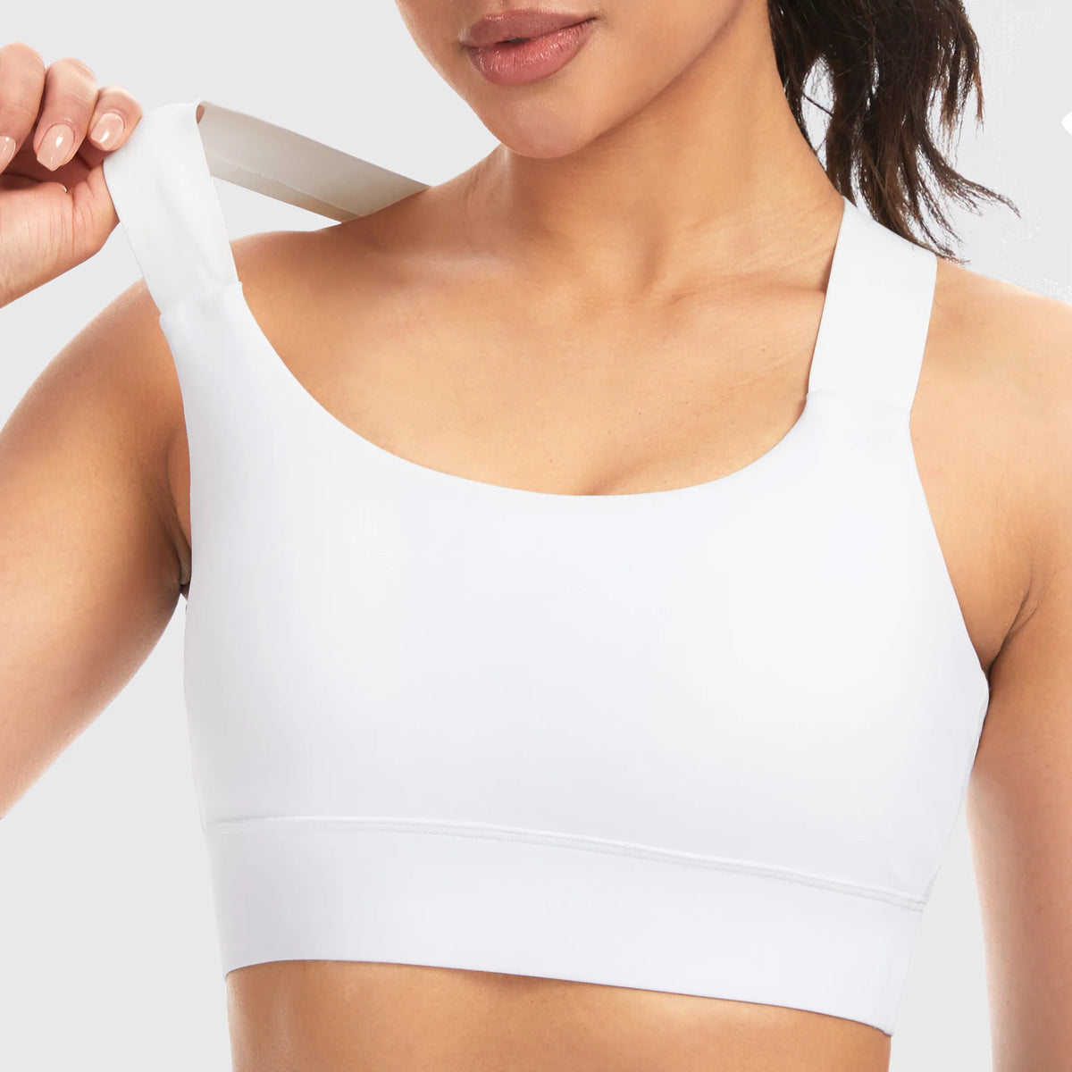 THE GYM PEOPLE Women's Cross Back Sports Bra for Yoga and Fitness