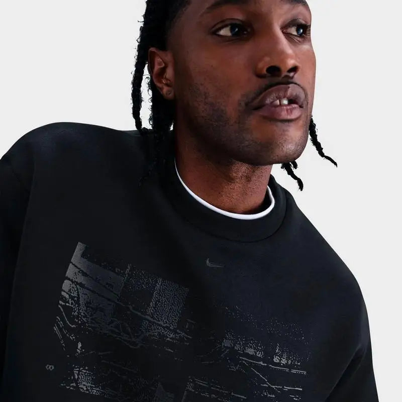 Nike | Men's Nike Tech Fleece Reflective Crewneck Sweatshirt
