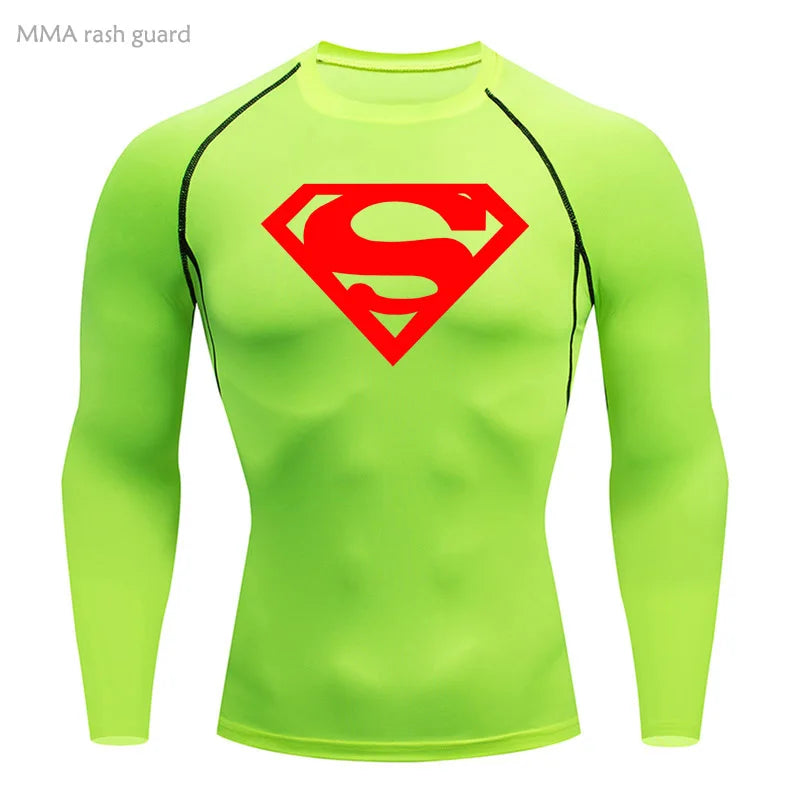 Unisex Quick Dry Compression Shirt For Fitness And Training