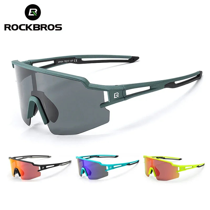 ROCKBROS UV400 Polarized Bike Glasses for Cycling and Fishing