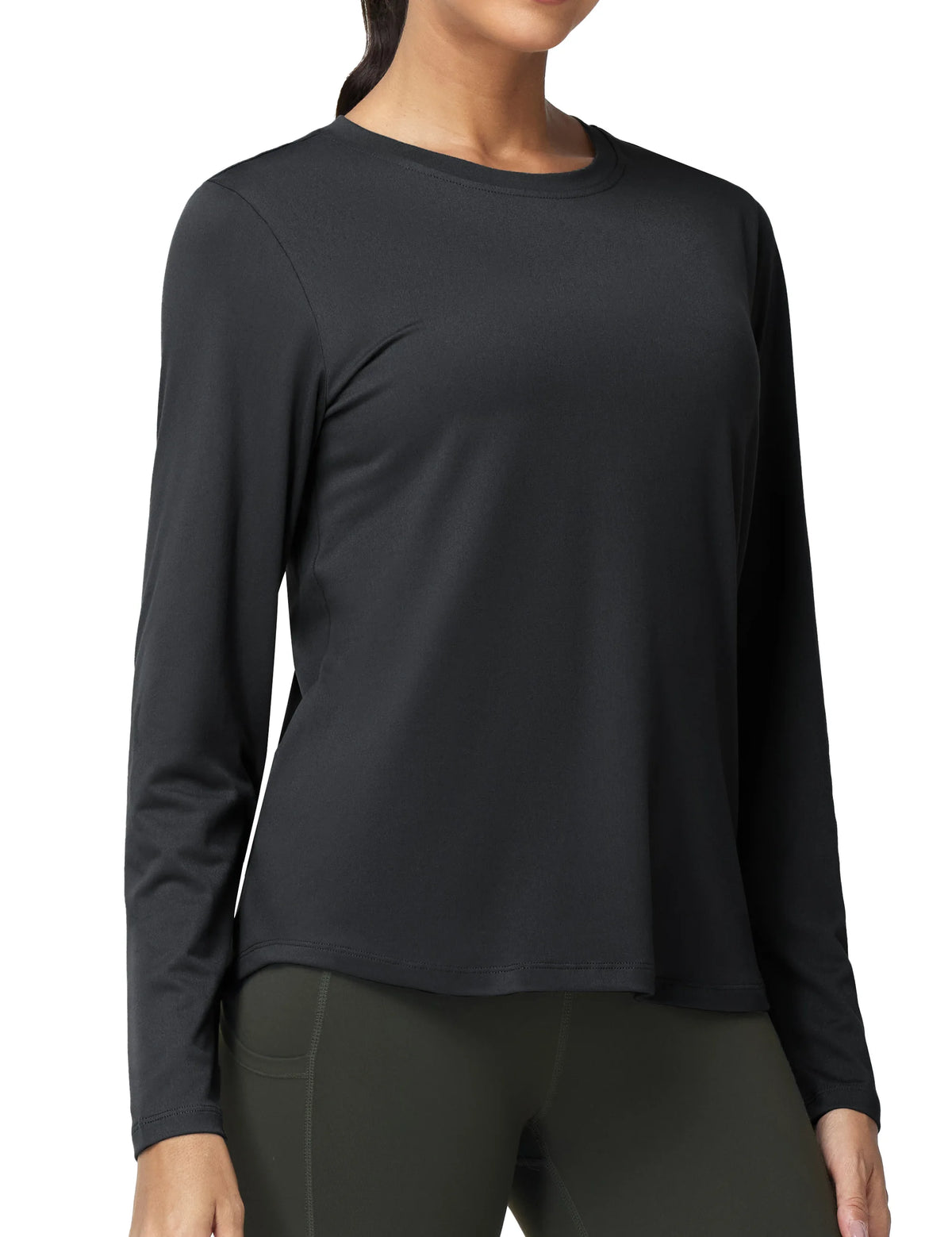 The Gym People Women's Long Sleeve Workout Shirt Sun Protection