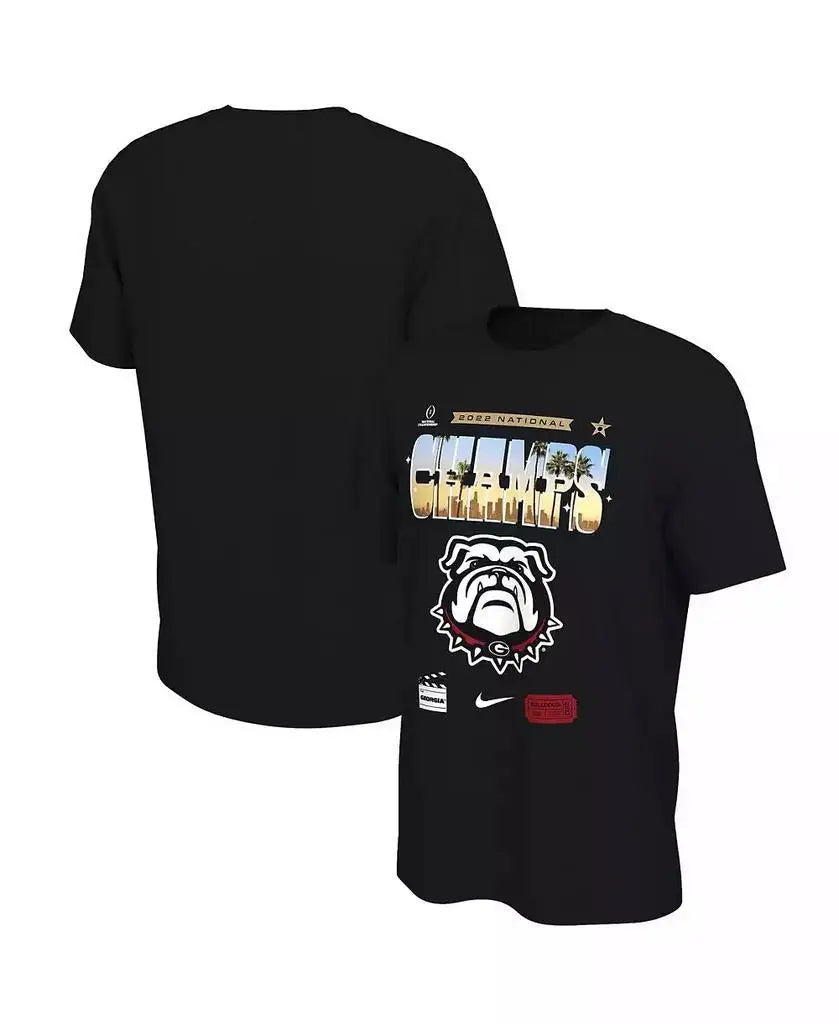 Nike | Men's Black Georgia Bulldogs College Football Playoff 2022 National Champions Local T-shirt