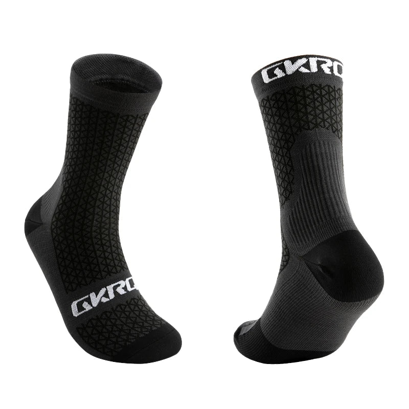 Unisex Cycling Socks With Compression For Running And Sports