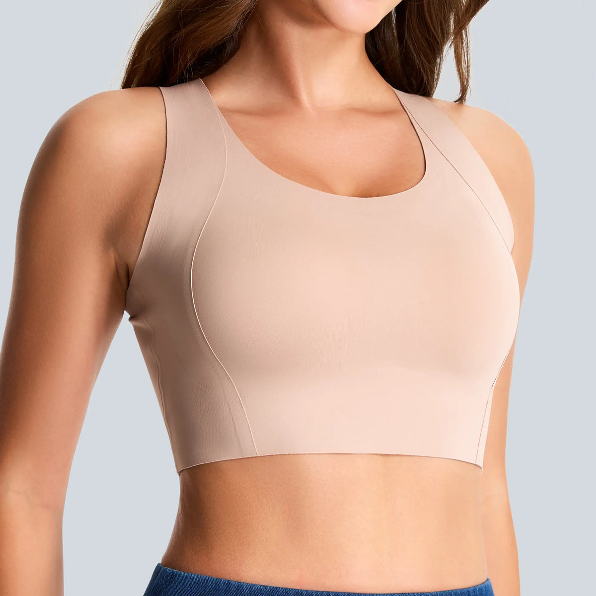 The Gym People Wireless Padded Sports Bra For Women