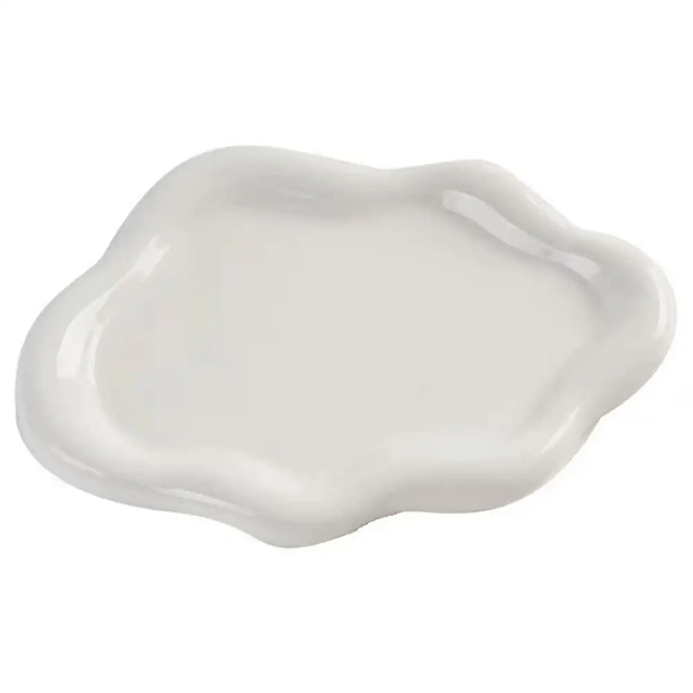 Cloud Shape Jewelry Storage Tray Plastic Display Plate