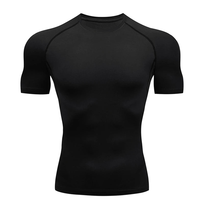Quick Dry Compression T Shirt For Sports And Gym Wear