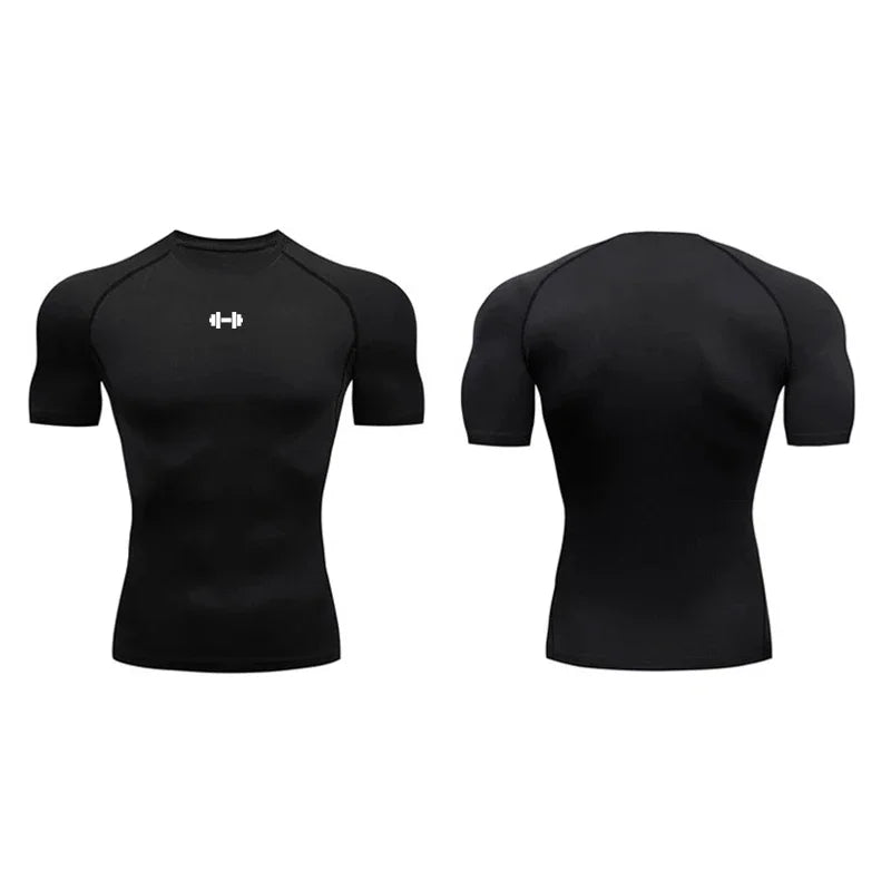 Quick Dry Compression T Shirt For Sports And Gym Wear