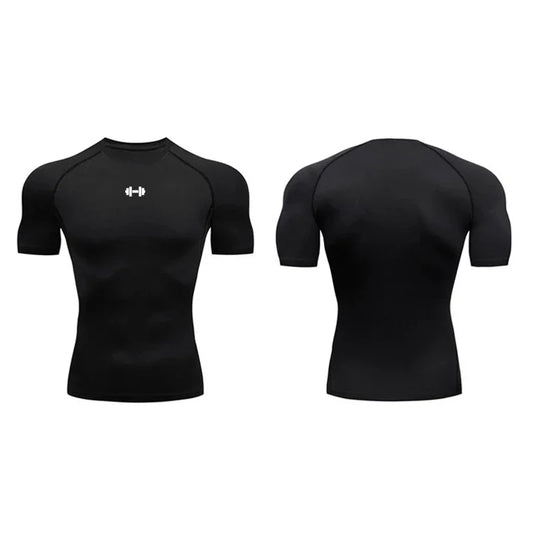 Quick Dry Compression T Shirt For Sports And Gym Wear