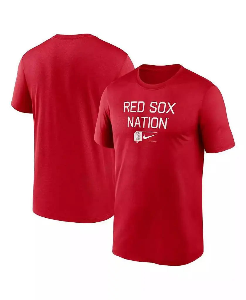 Nike | Men's Red Boston Red Sox Baseball Phrase Legend Performance T-Shirt