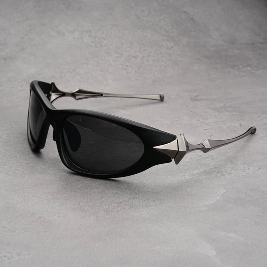 Y2K Punk Sports Sunglasses Unisex UV400 Goggle Eyewear Vintage Style