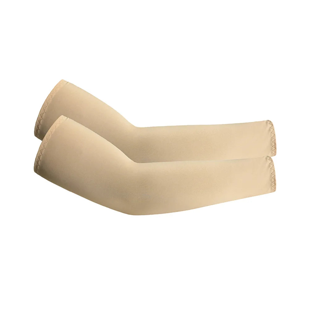 Unisex Cooling UV Arm Sleeves For Sports Running Fishing