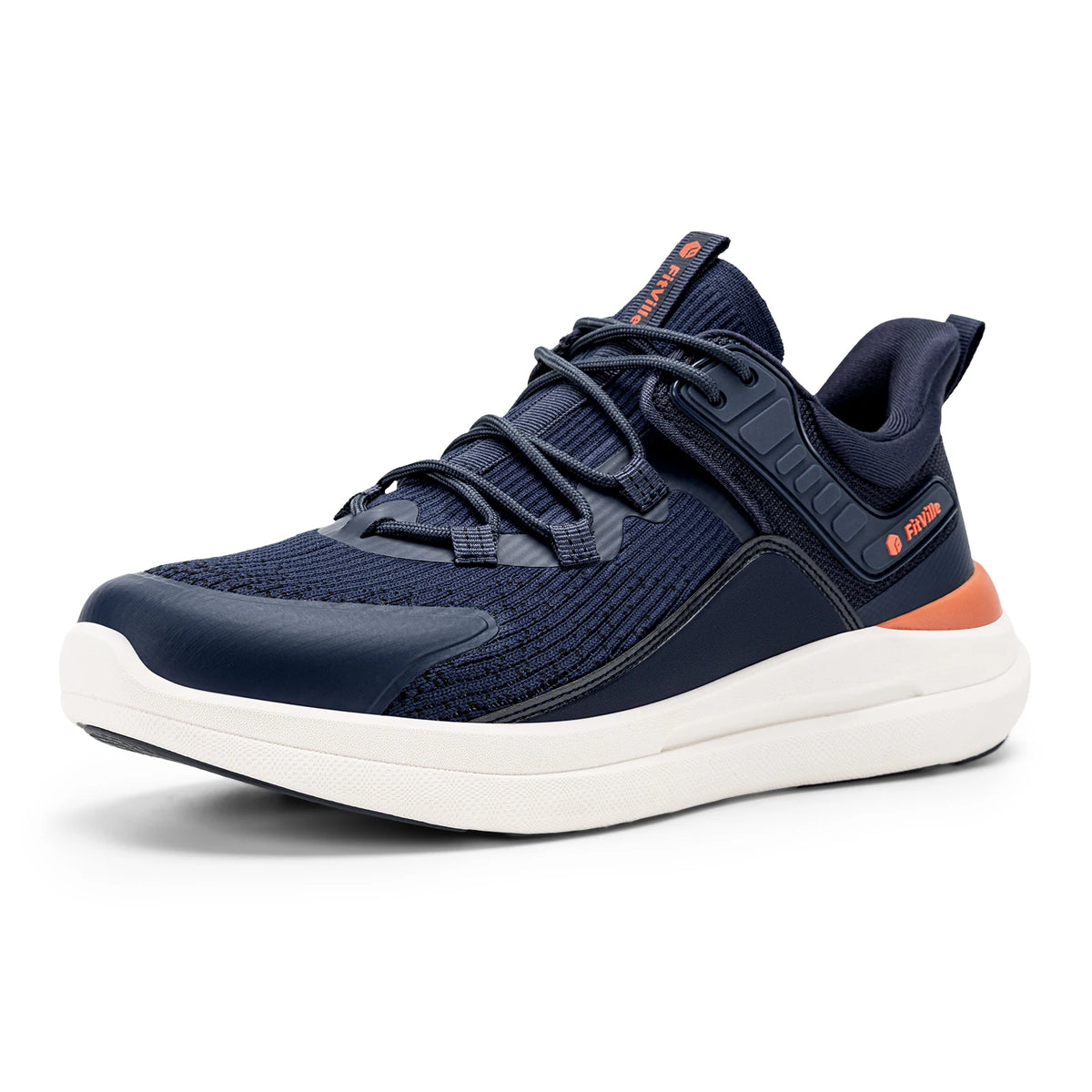 Fitville Men Wide Arch Support Walking Sneakers With Cushion
