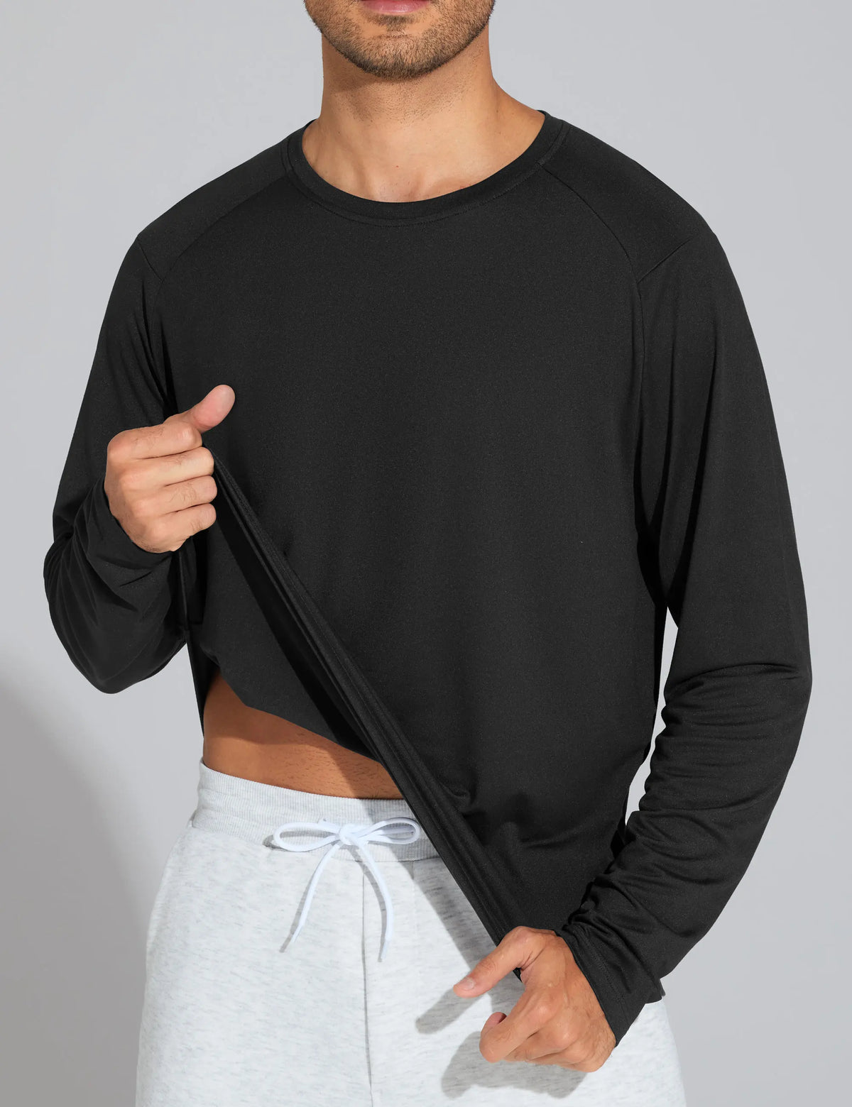The Gym People Men Lightweight UPF Athletic Pullover Top