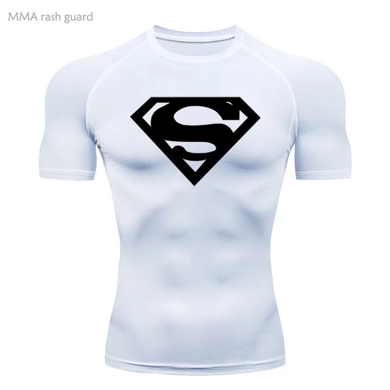 Unisex Quick Dry Compression Shirt For Fitness And Training