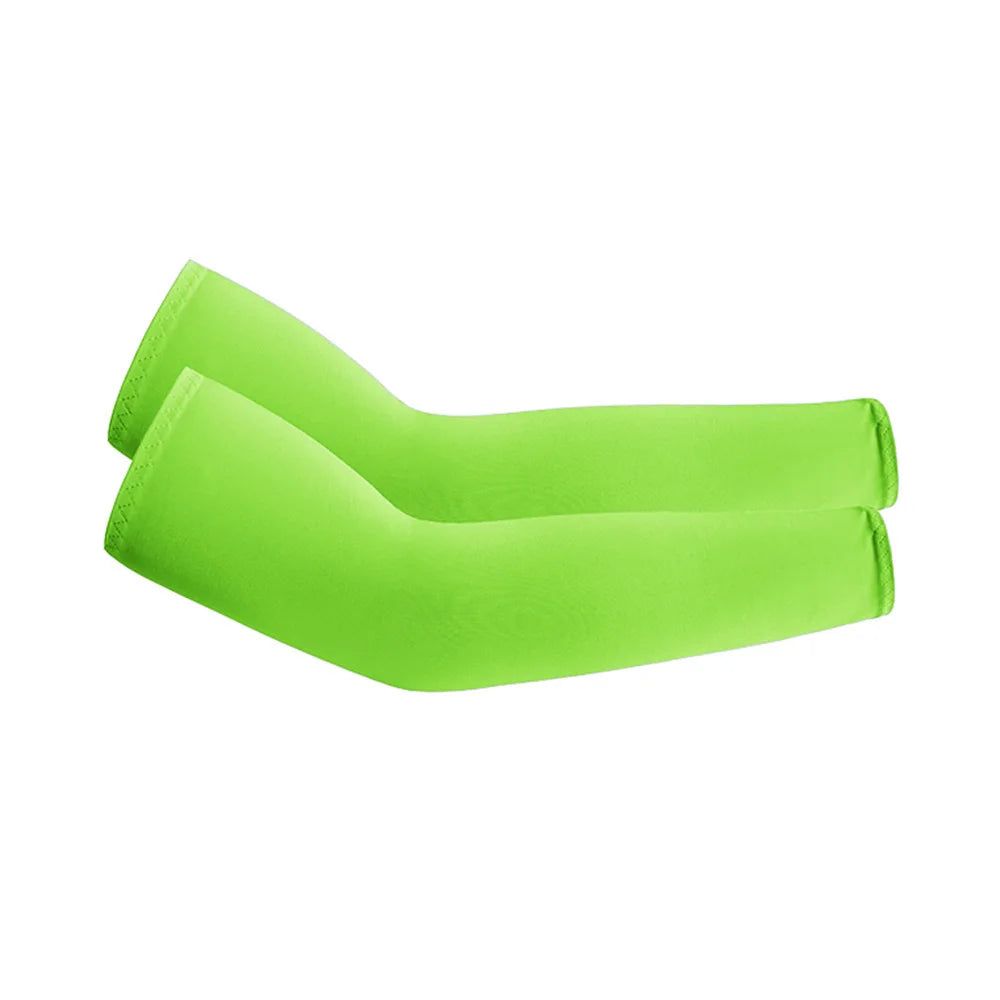 Unisex Cooling UV Arm Sleeves For Sports Running Fishing