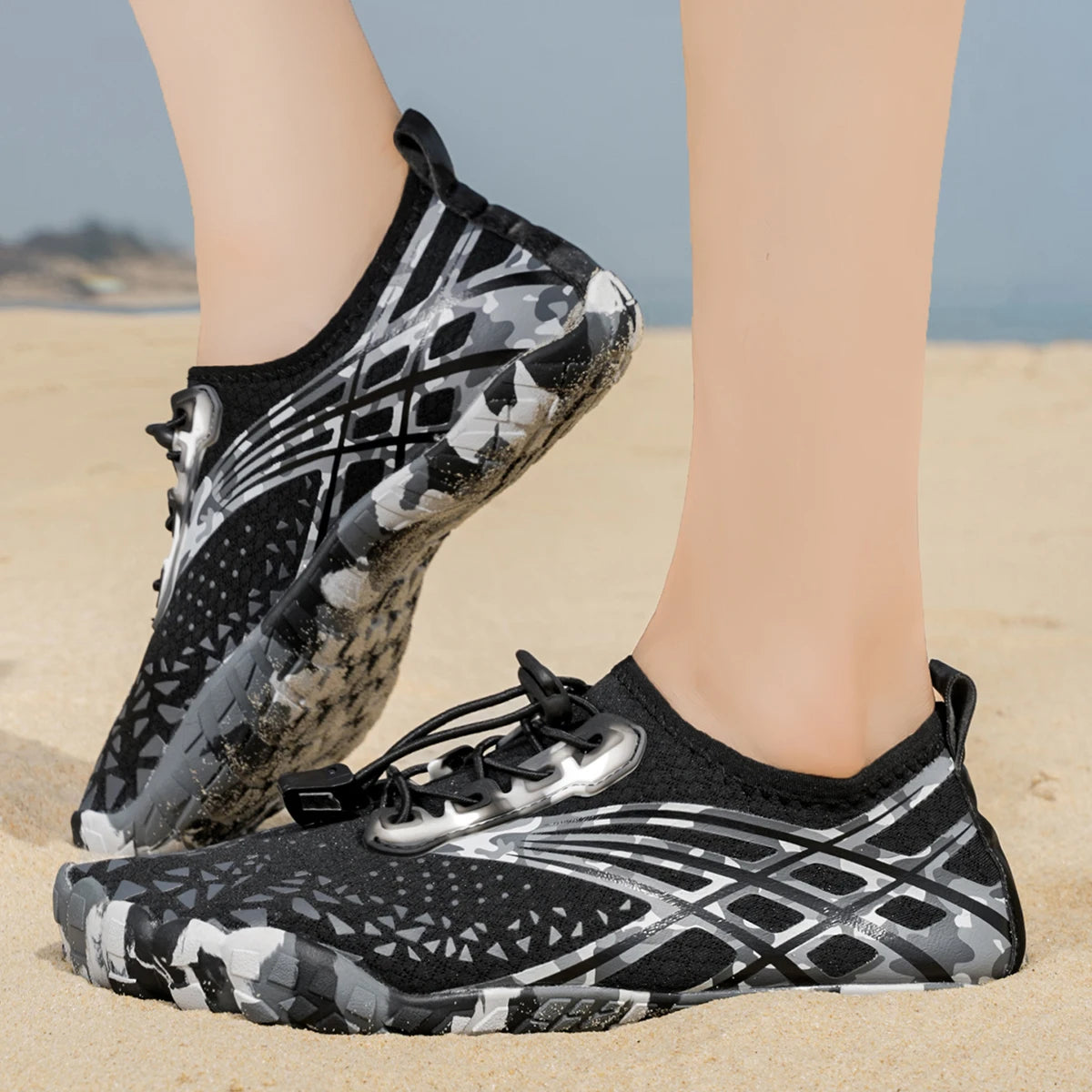 Quick Dry Barefoot Aqua Water Shoes For Outdoor Trekking