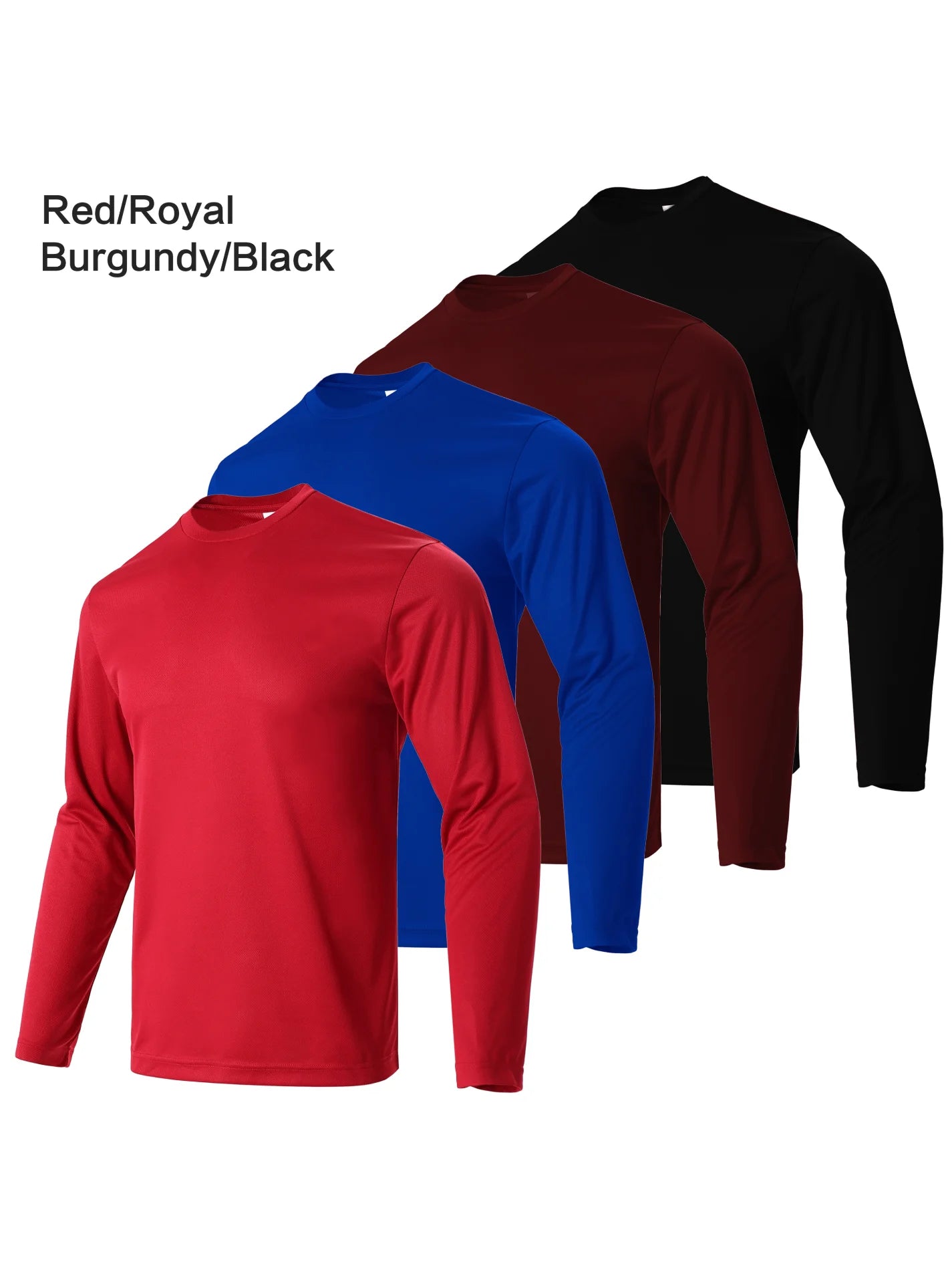 Mens Quick Dry Long Sleeve Sports T Shirt For Running