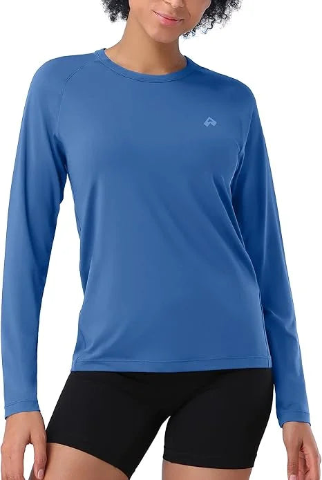 Pioneer Camp Women UPF 50 Long Sleeve Hiking Shirt Quick Dry
