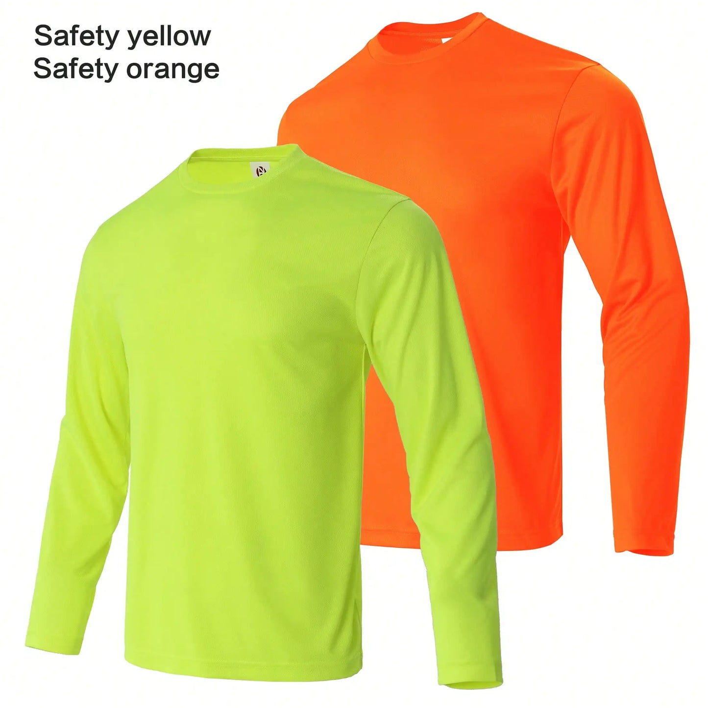 Unisex Performance Long Sleeve Shirt Breathable Moisture Wicking