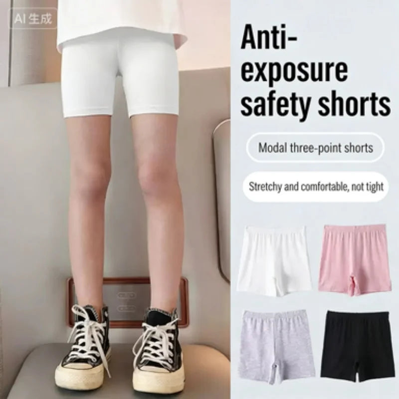 6Pcs Girls Summer Leggings Shorts Set For Kids Wardrobe Essentials
