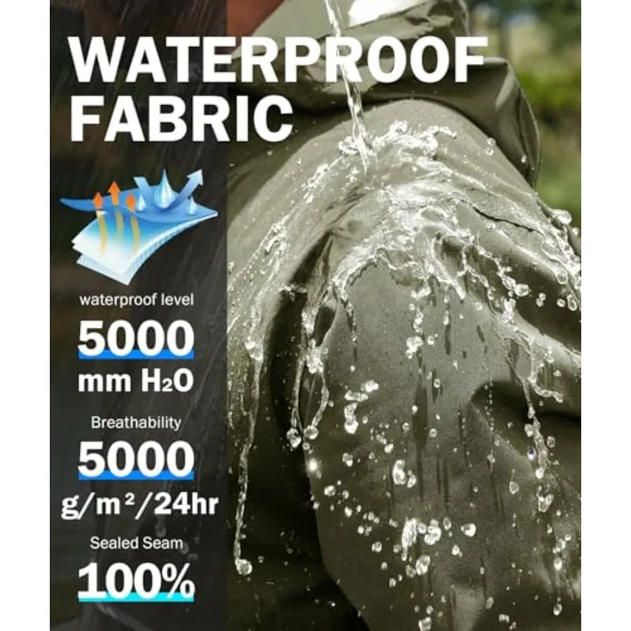 Swisswell Waterproof Rain Jacket And Pants For Women