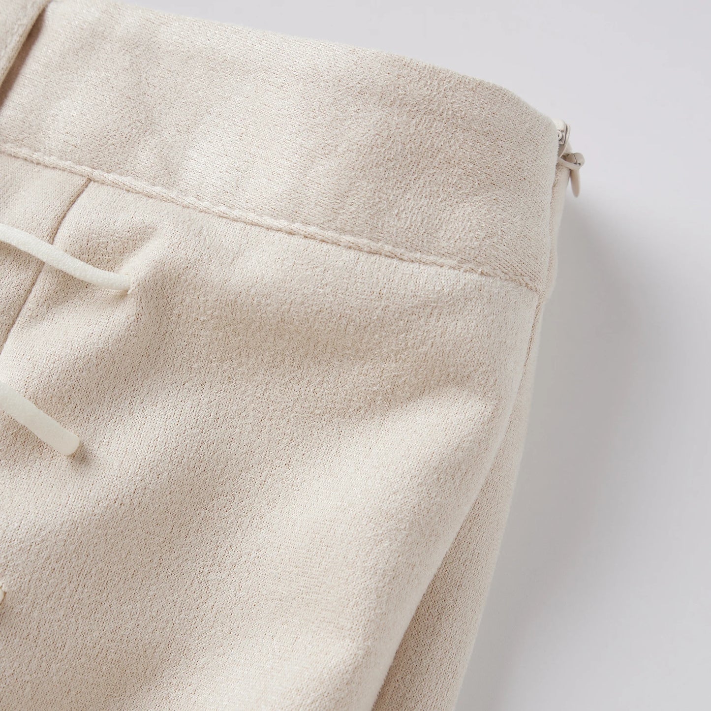 Women Casual Terylene Shorts Breathable Regular Fit Zipper Fly