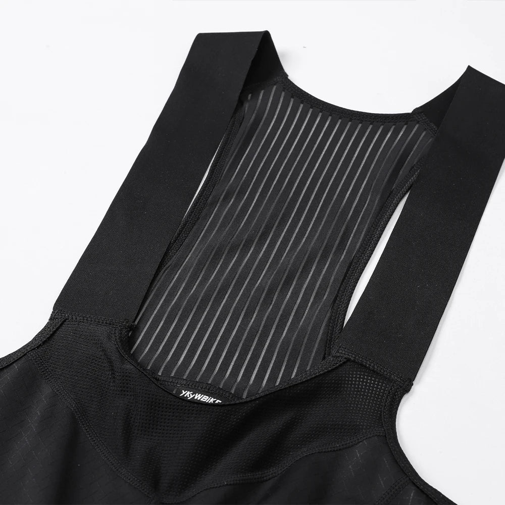 YKYWBIKE Women's Cycling Bib Shorts Pro Team Cycling Bib Shorts 6 Hours Padded Summer Road Bike Female Bicycle Bib Pants