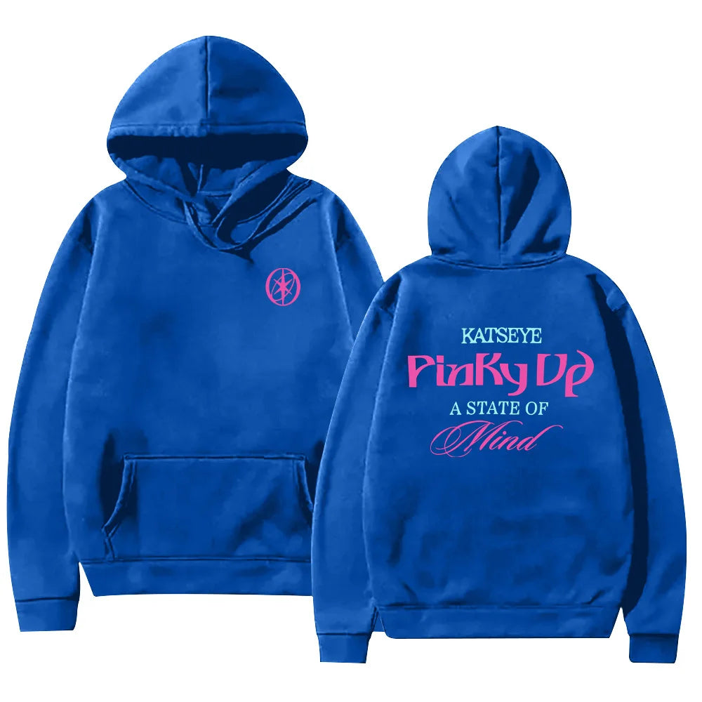 Kpop Katseye Print Hoodie Unisex Fleece Oversized Streetwear