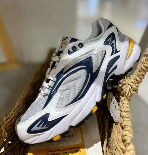 725 Retro Durable Sports Shoes Unisex Breathable Casual Running Sneakers