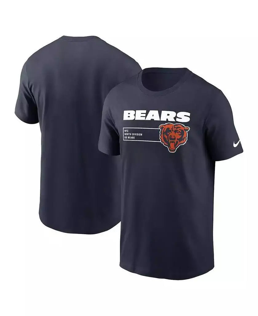 Nike | Men's Navy Chicago Bears Division Essential T-shirt