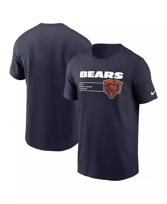 Nike | Men's Navy Chicago Bears Division Essential T-shirt