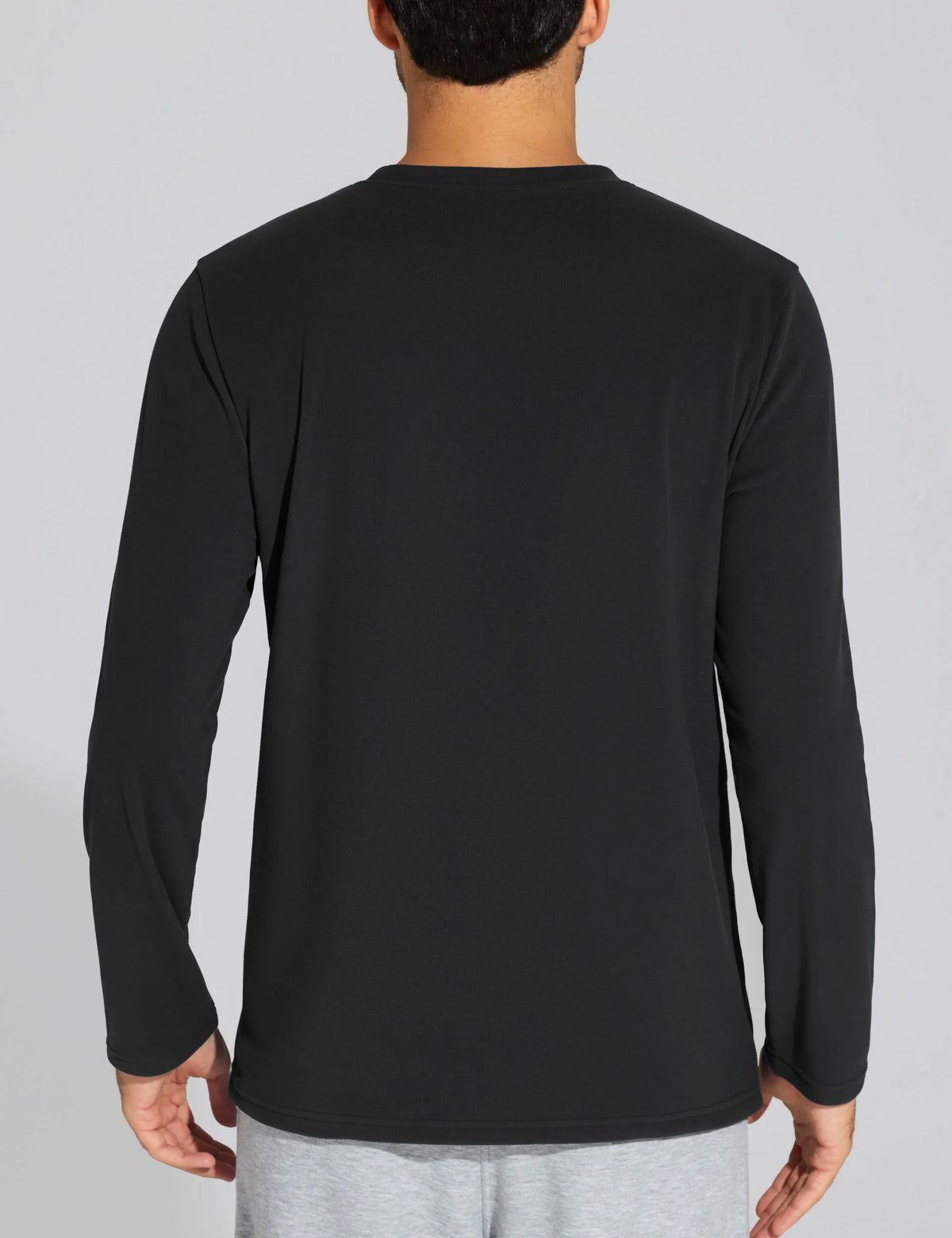 The Gym People Men Long Sleeve Thermal Base Layer Shirt