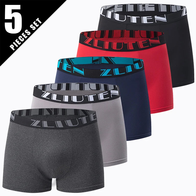 Mens Printed Boxer Shorts Polyester Elastane Comfort Fit