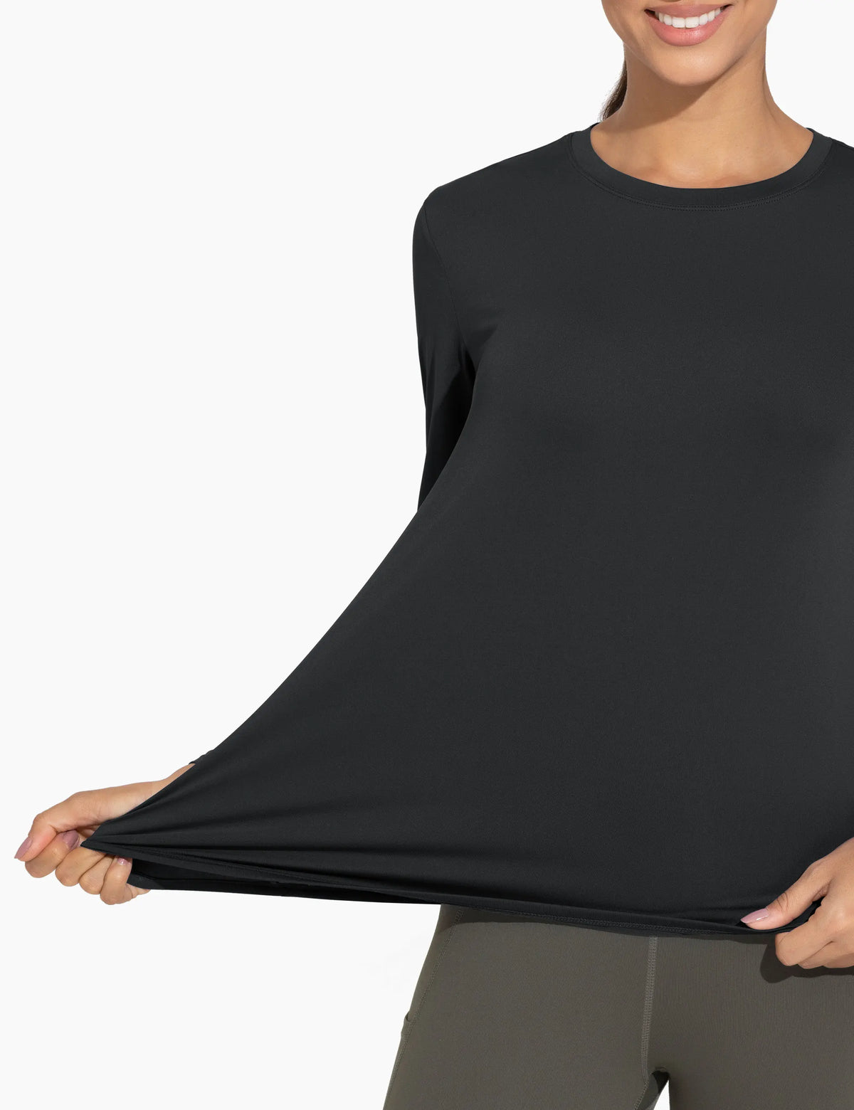 The Gym People Women Soft Long Sleeve Running Top