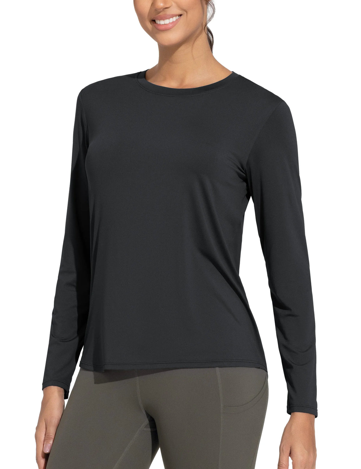 The Gym People Women Soft Long Sleeve Running Top