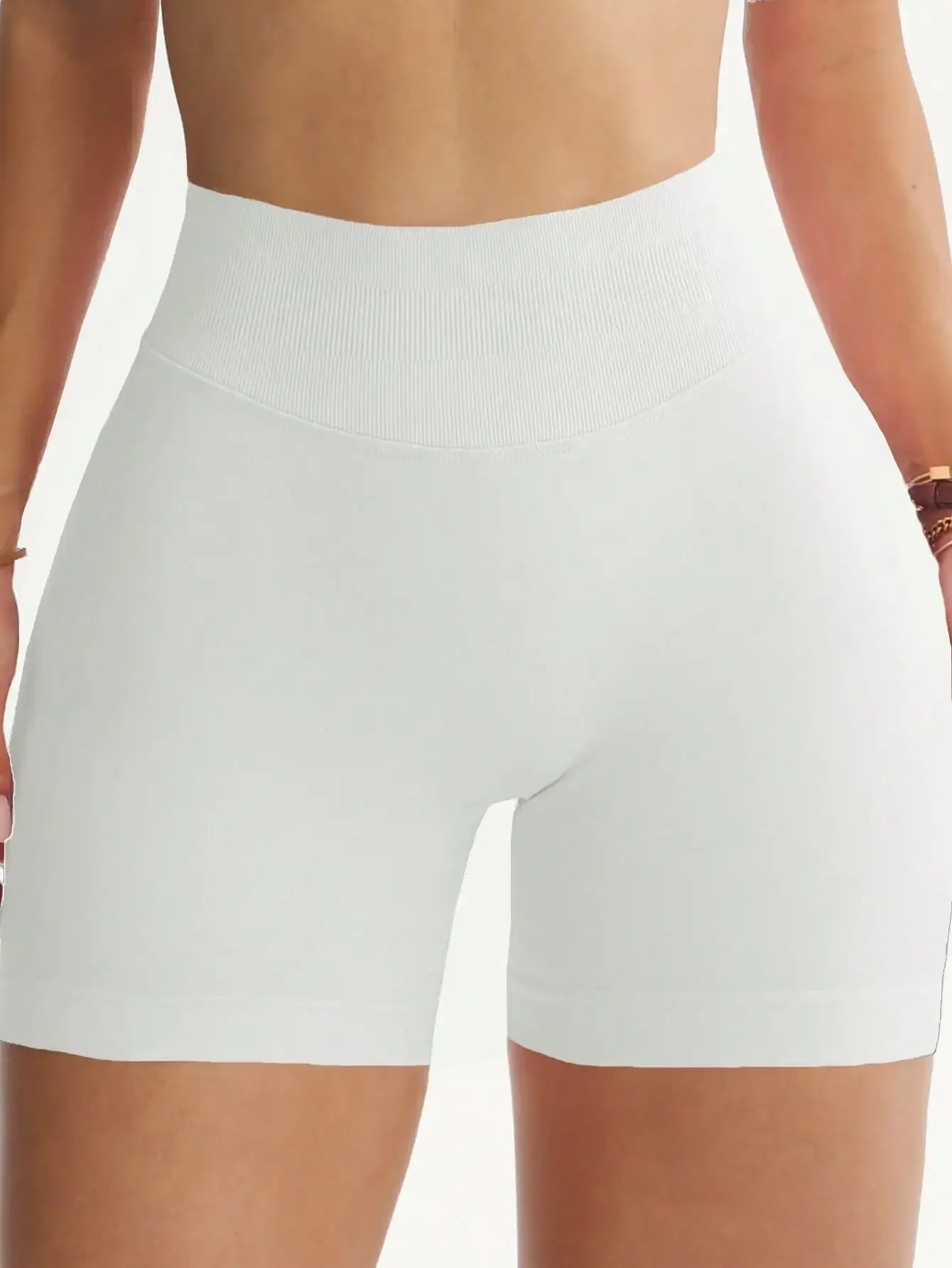 Women Seamless Butt Lifting Sports Shorts For Gym Workout Running