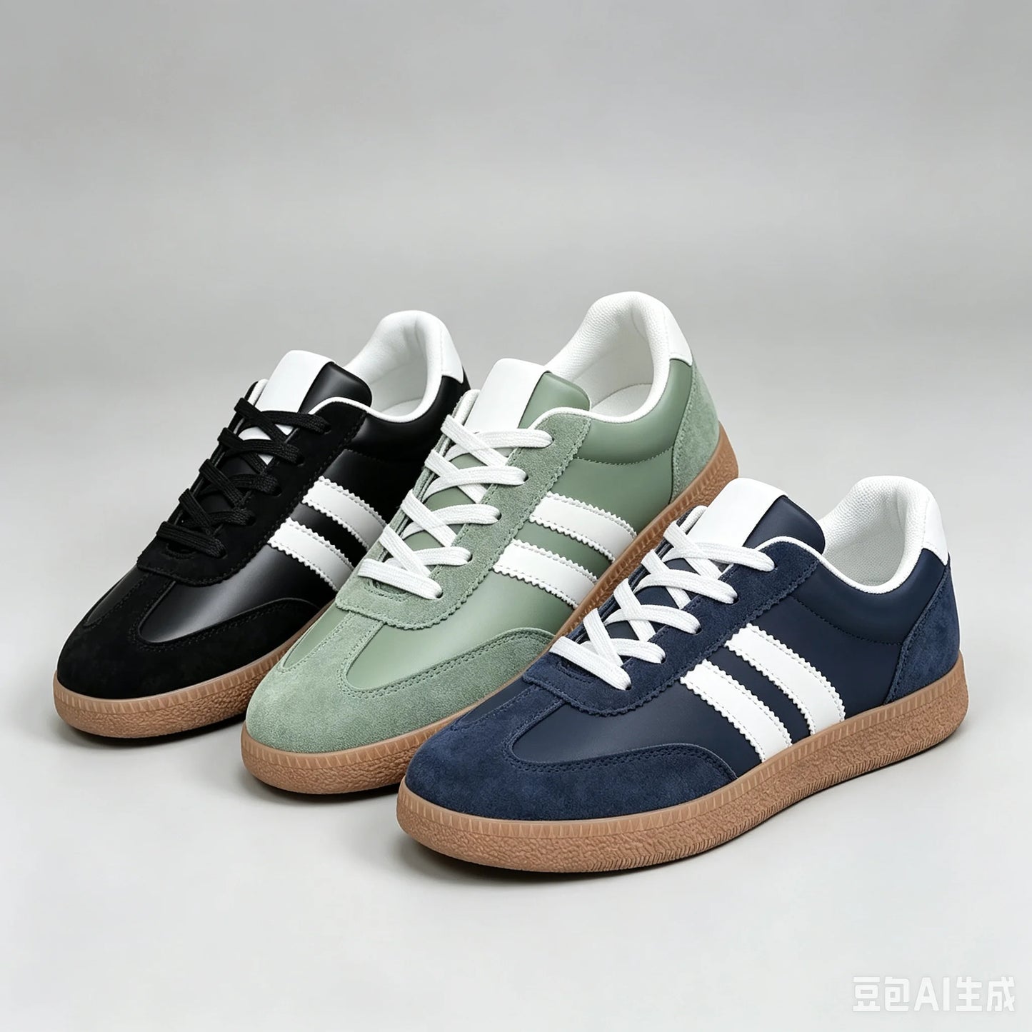 Women's Retro Lace Up Sneakers Lightweight Casual Walking Shoes
