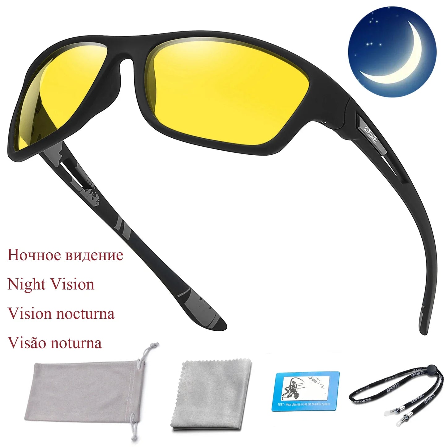 Polarized Sunglasses UV400 for Men Women Fishing Driving Hiking Cycling