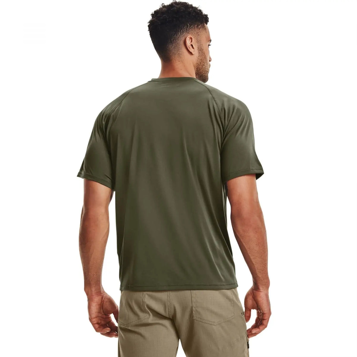 Under Armour Men Tactical Tech Short Sleeve Cotton Tshirt