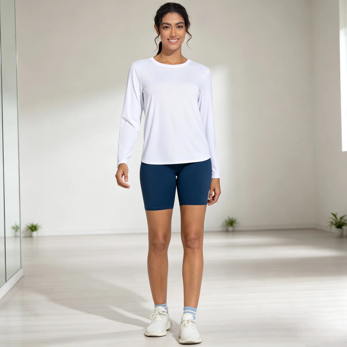 The Gym People Women Soft Long Sleeve Running Top