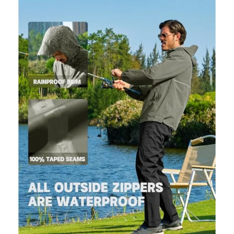 Swisswell Waterproof Rain Jacket And Pants For Women