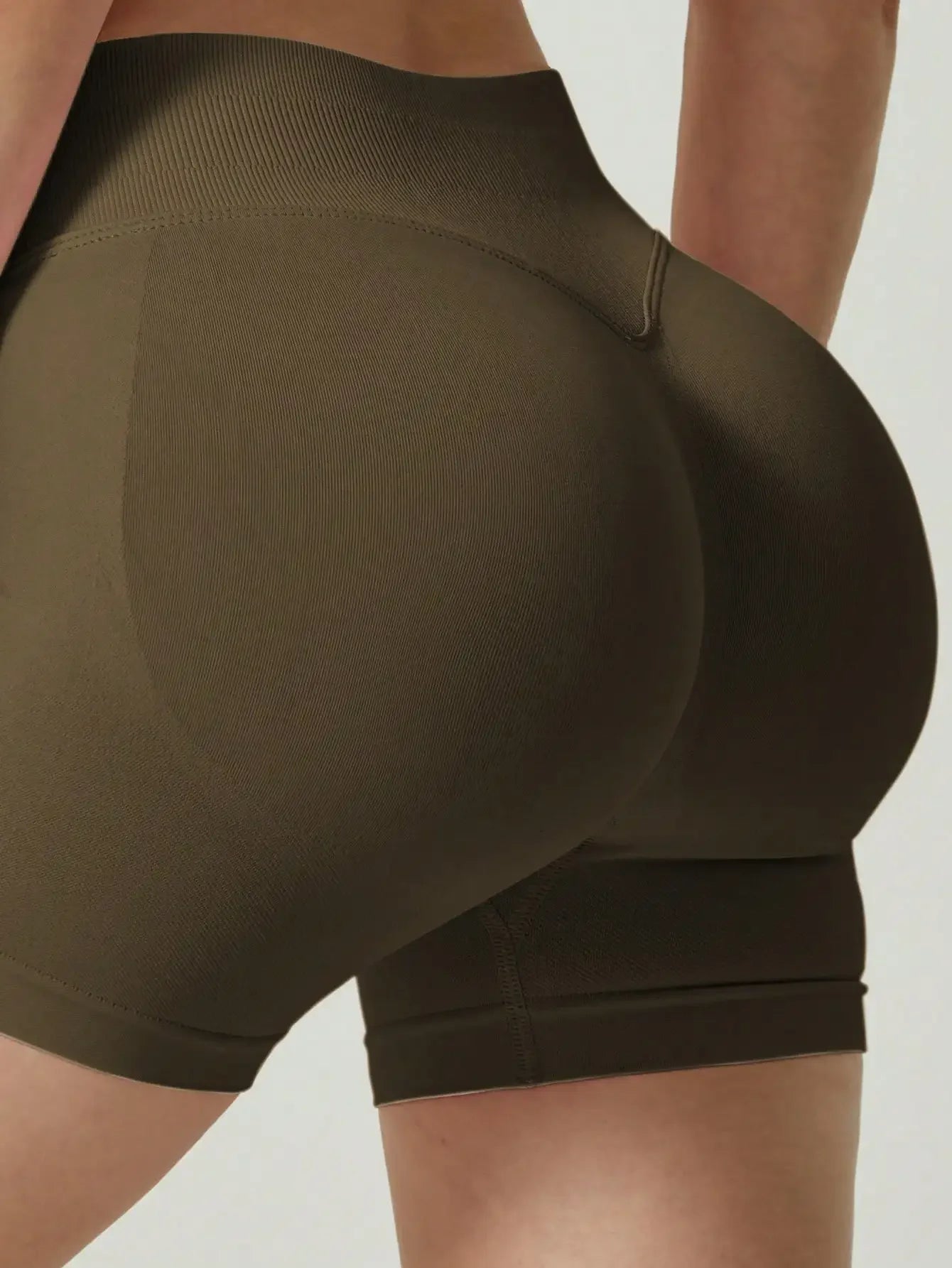 Women Seamless Butt Lifting Sports Shorts For Gym Workout Running
