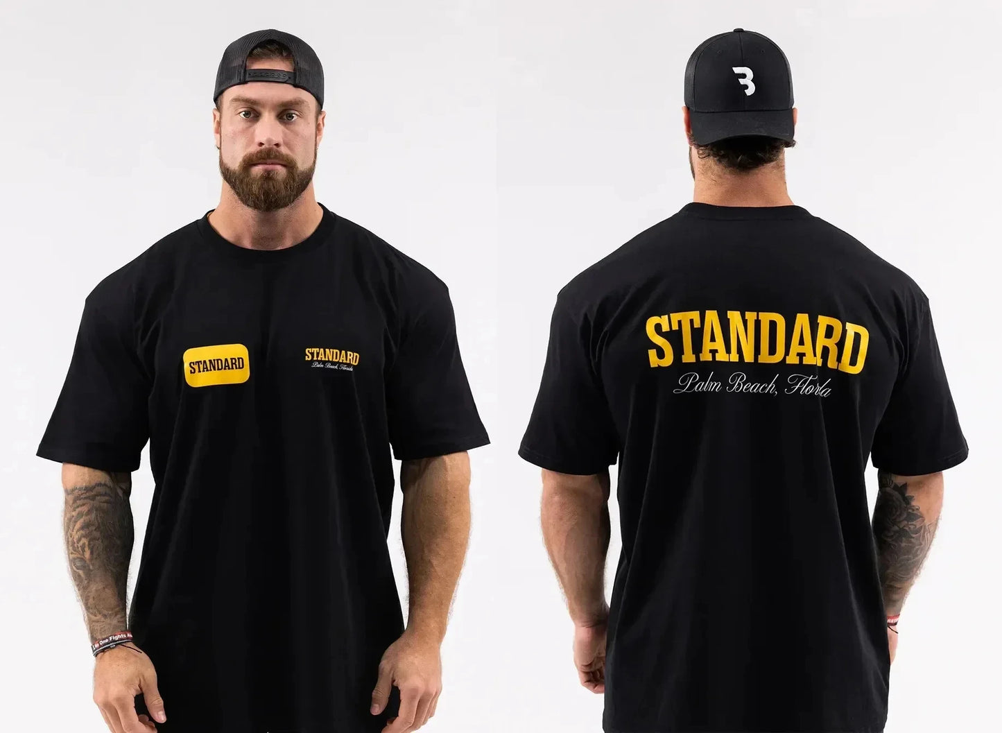 Men's Cotton Gym T Shirt Breathable Workout Tee For Fitness