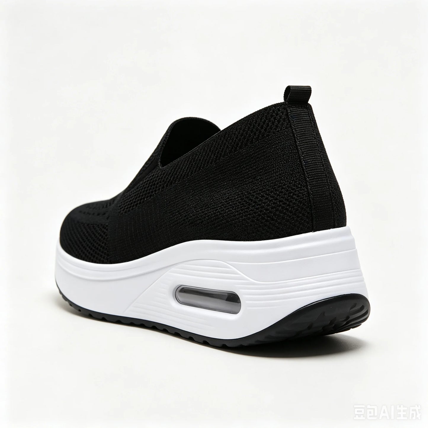 Women Slip On Breathable Platform Walking Shoes With Air Cushion