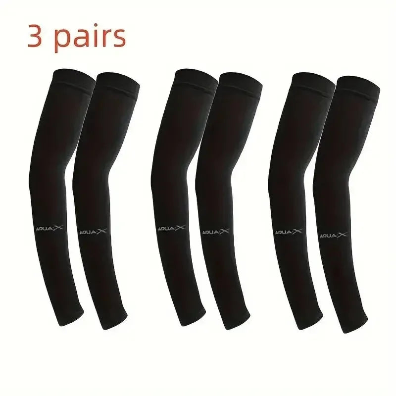 Cooling Breathable UV Protection Sun Sleeves For Sports