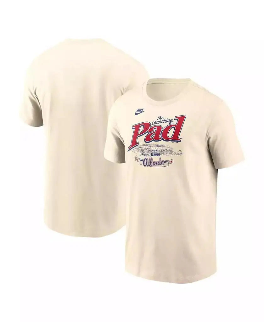 Nike | Men's Cream Atlanta Braves Local Home Town T-Shirt