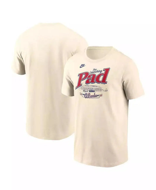 Nike | Men's Cream Atlanta Braves Local Home Town T-Shirt