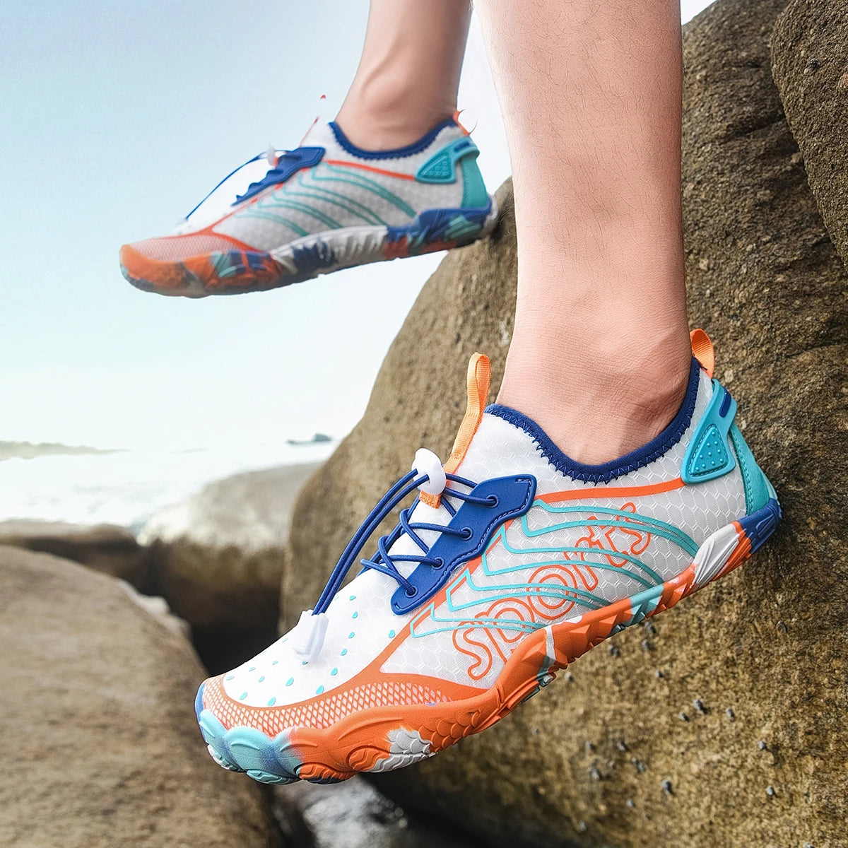 Quick Dry Barefoot Water Shoes Breathable Non Slip Aqua Sneakers