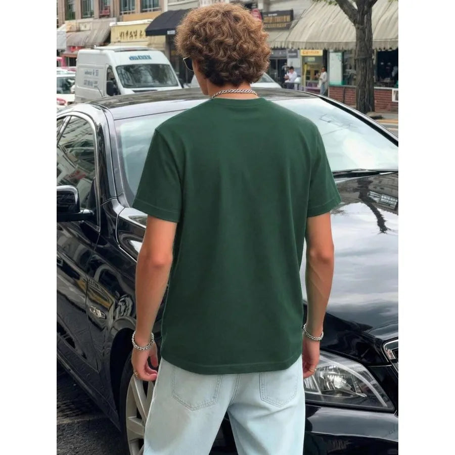Brazil Soccer Inspired Men T Shirt Cotton Short Sleeve Tee